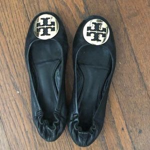 Tory Burch black flats size 6.5